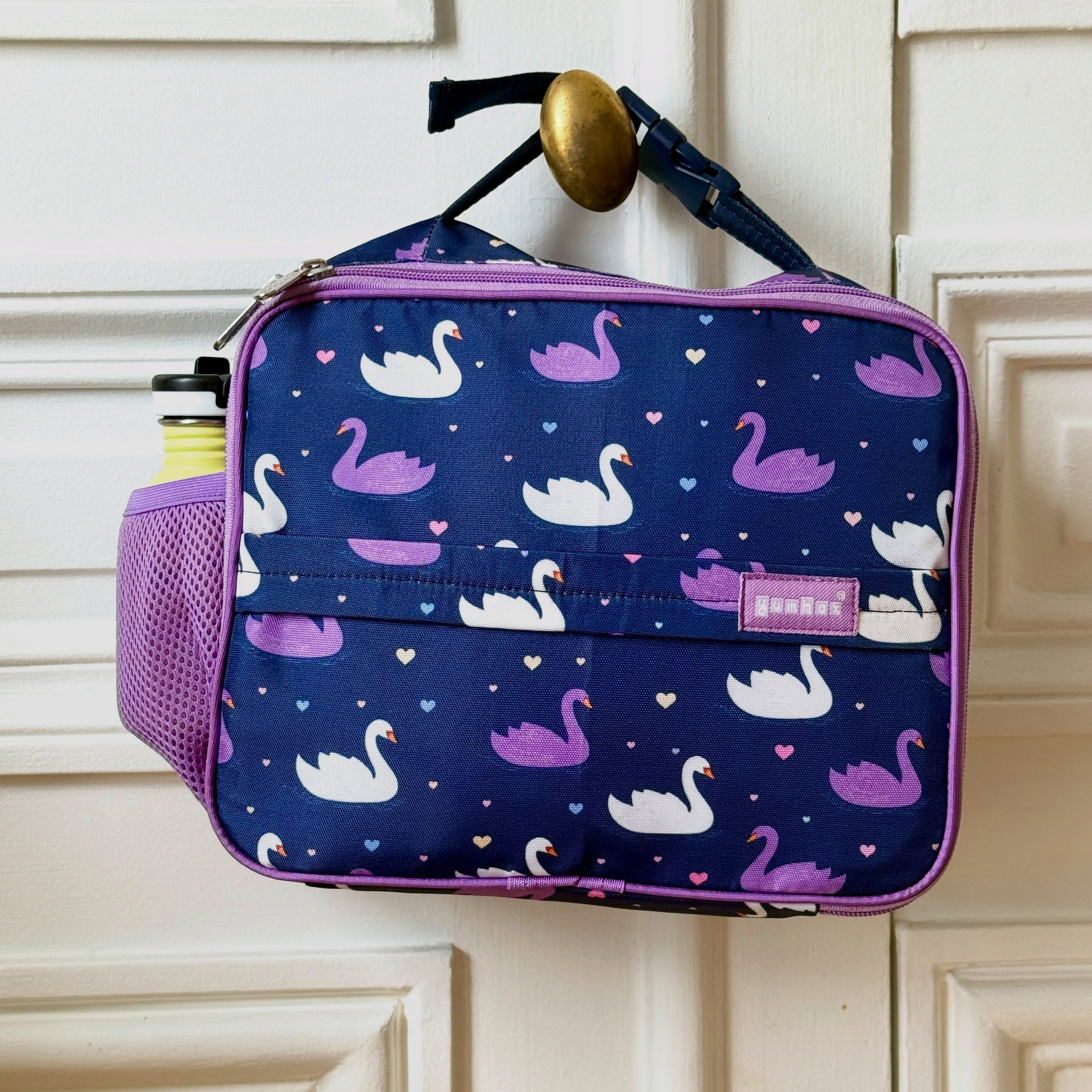 Yumbox Insulated Large Lunch Bag 3-Way Carry termo taška Swan