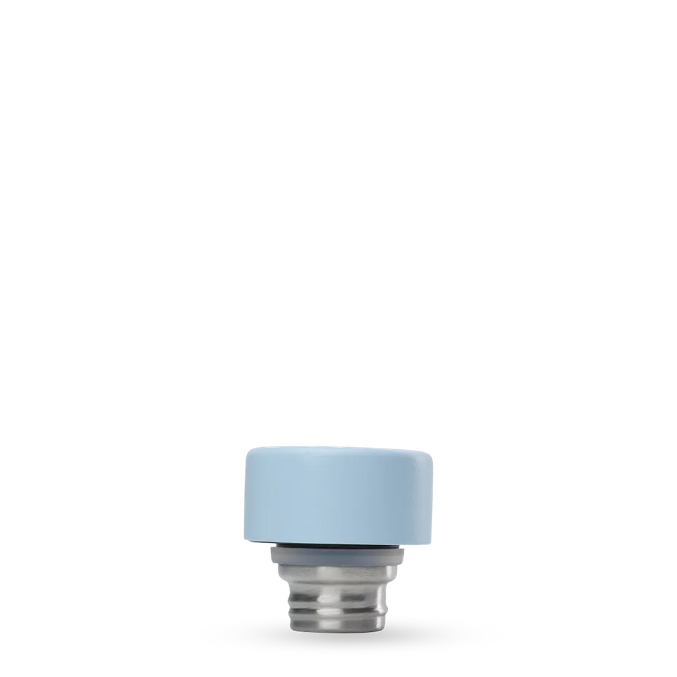 Qwetch Icon víčko pastel modrá pro láhve 350 a 500 ml