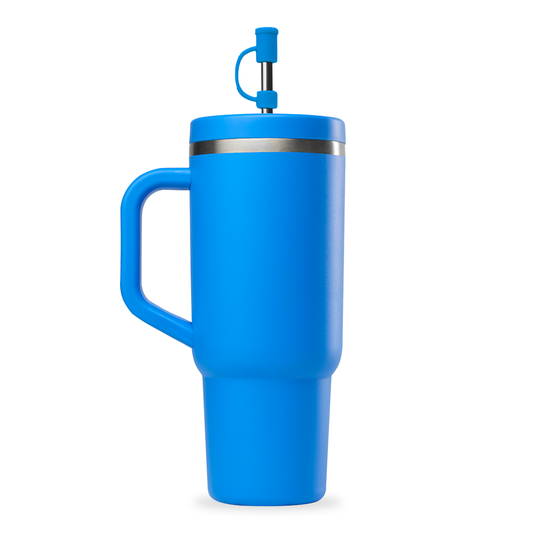 Qwetch Travel Cup Pop Azur termohrnek 900 ml s brčkem