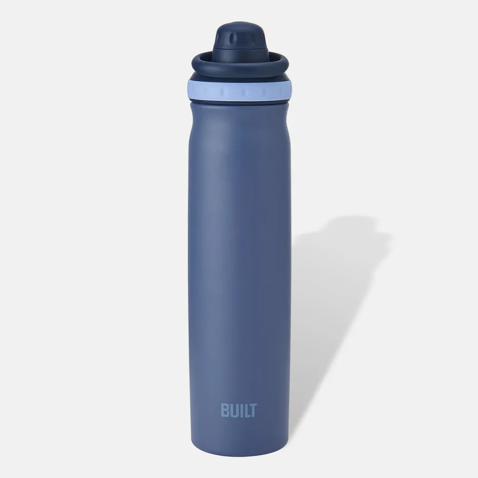 BUILT New York Prospect láhev 710 ml Pacific Blue nerez