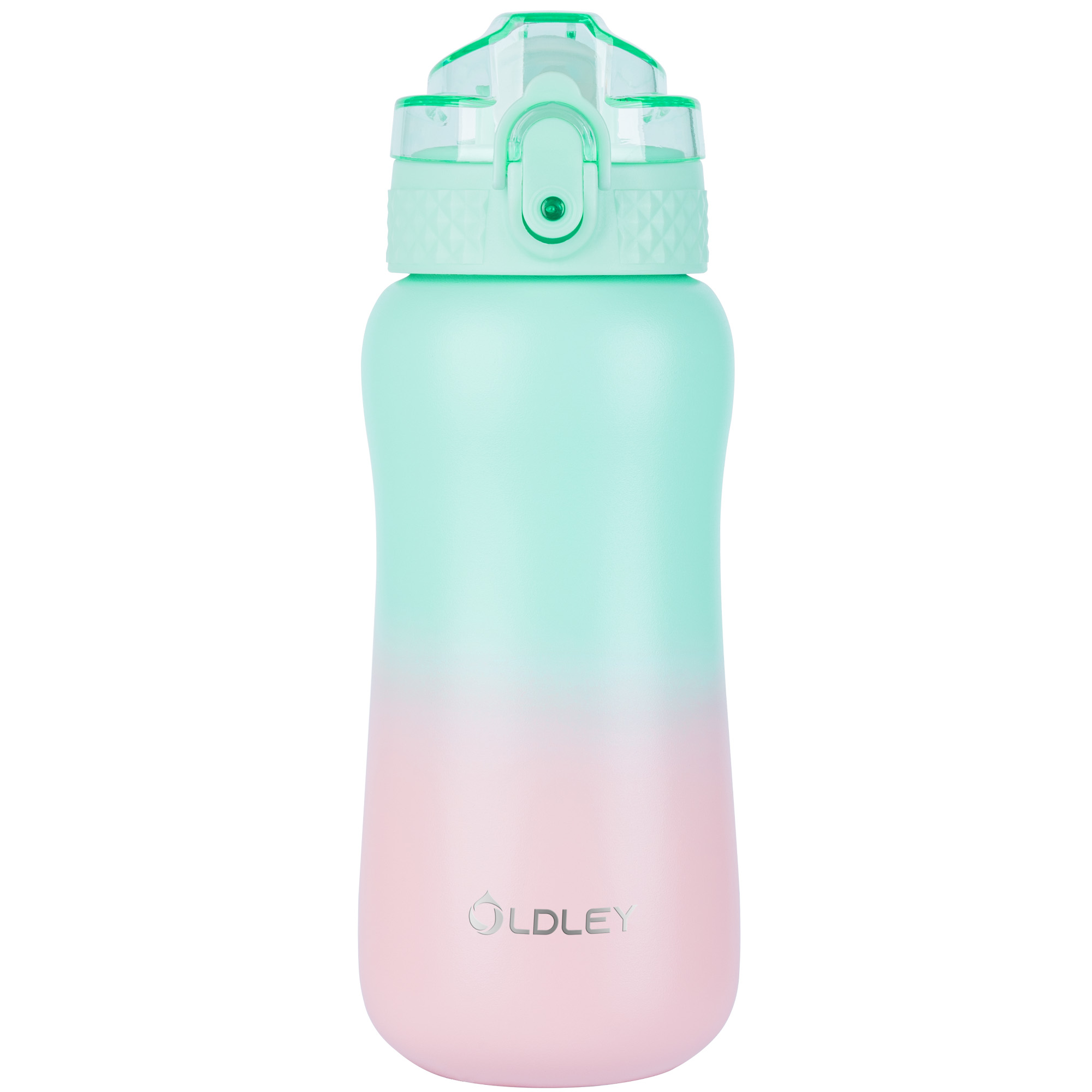OLDLEY Kids 12oz dětská termoláhev zeleno-růžová 350 ml nerez