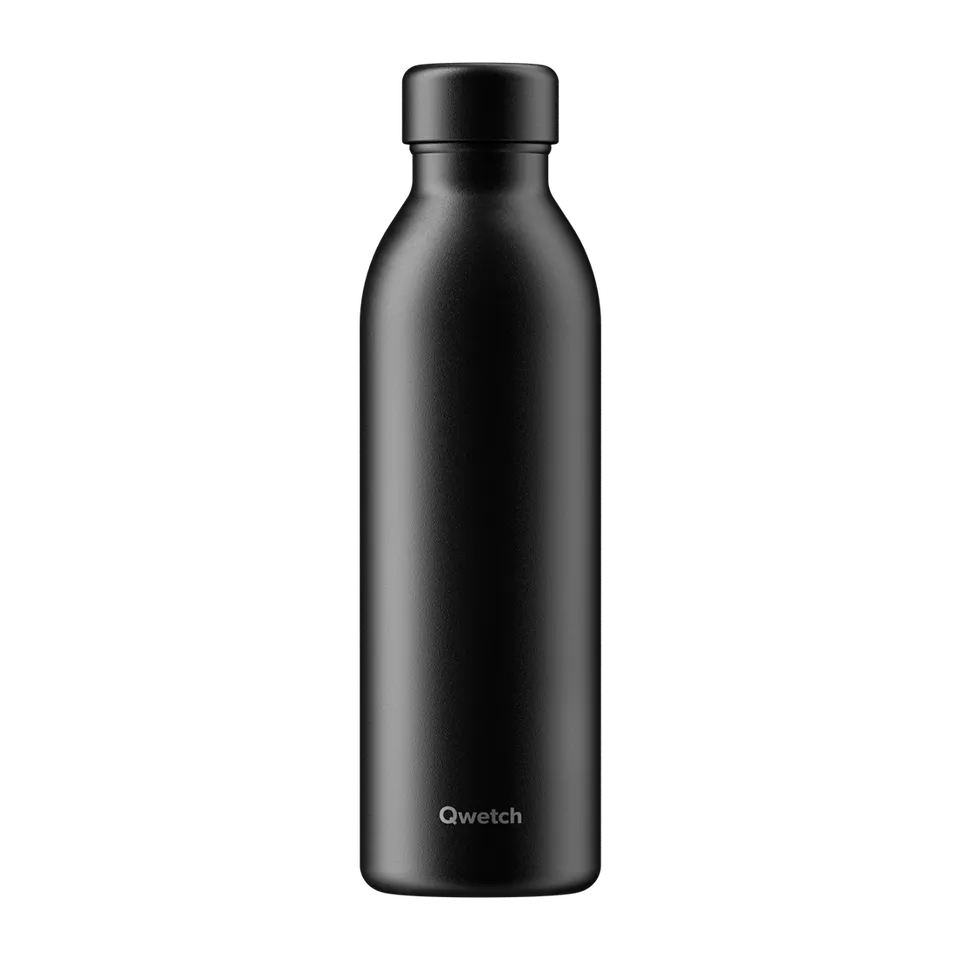 Qwetch Icon Noir termoláhev nerezová černá