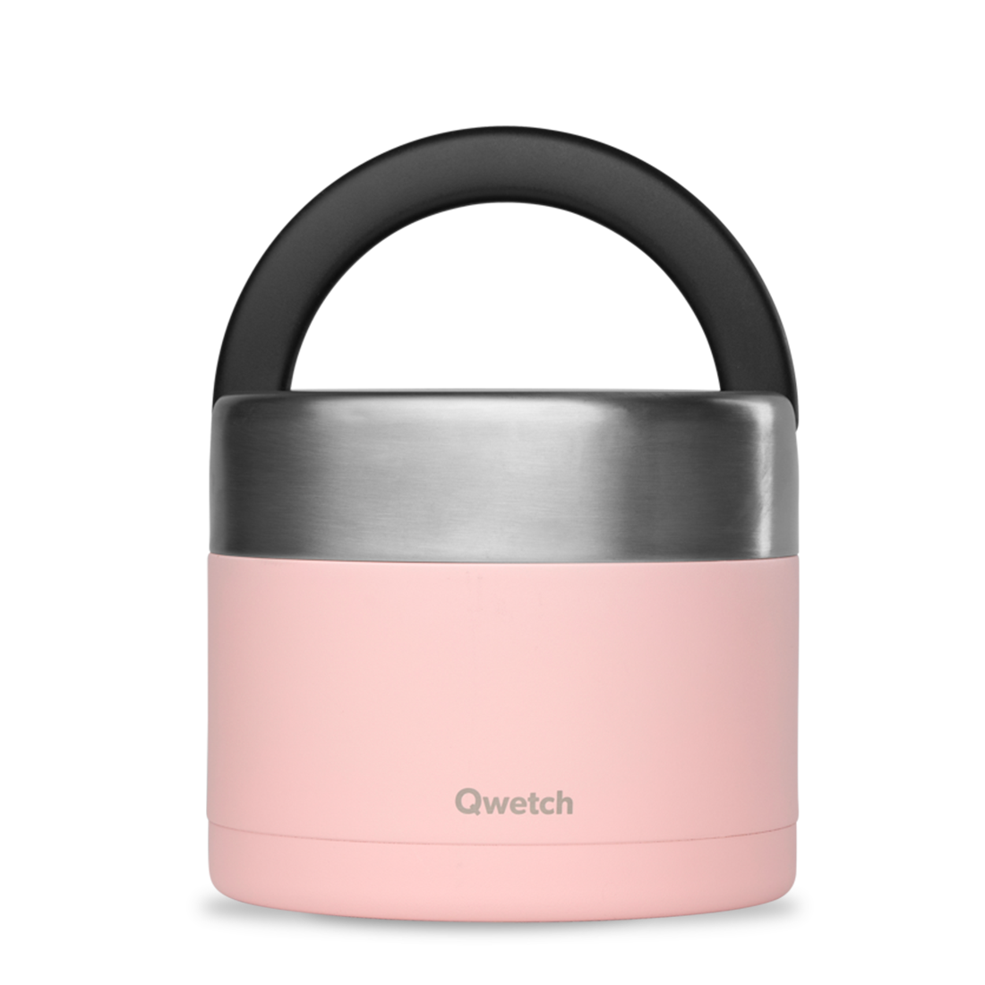 Qwetch Pastel Rose termo dóza na jídlo s rukojetí 650 ml
