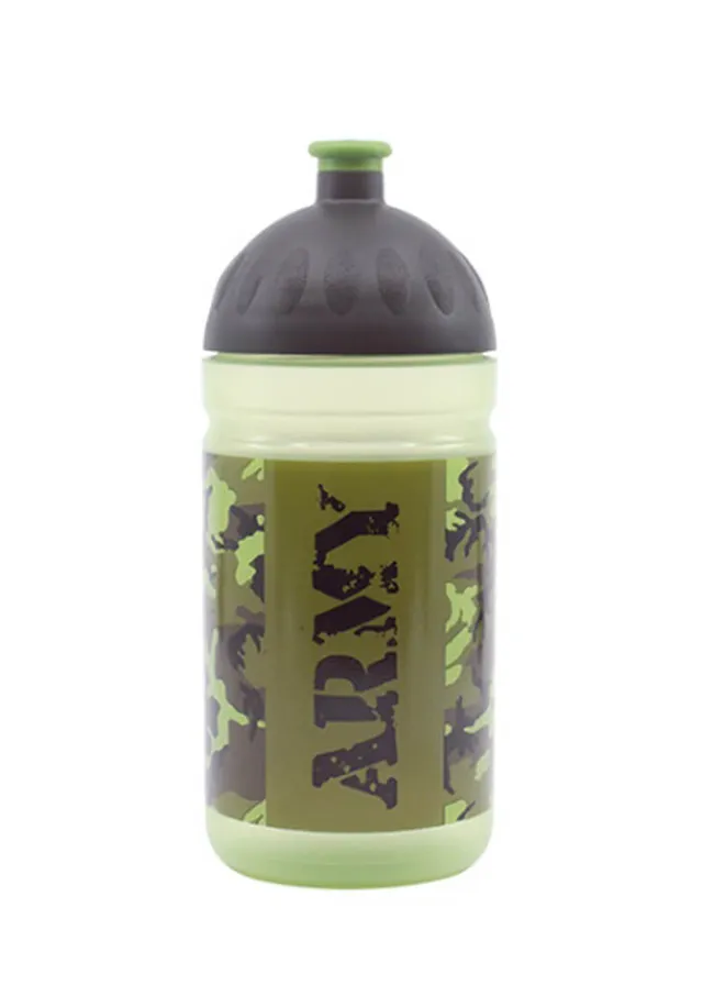 Zdravá lahev Army 0,5 l + náhradní zátka bez BPA