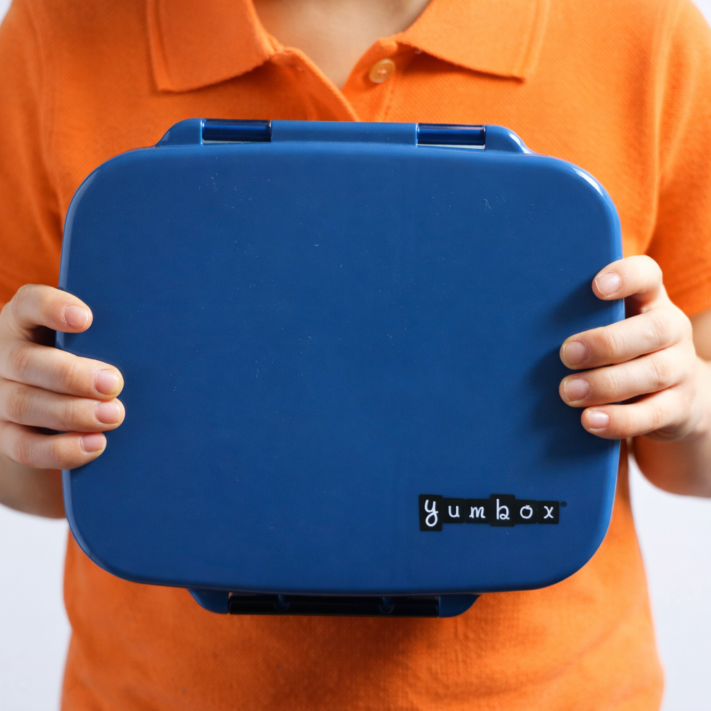 Yumbox Go Large Deep svačinový box Oslo Blue nepropustný