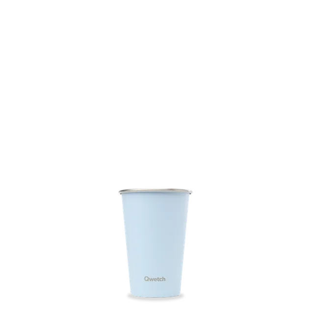 Qwetch Gobelet One kelímek 300 ml pastel modrá