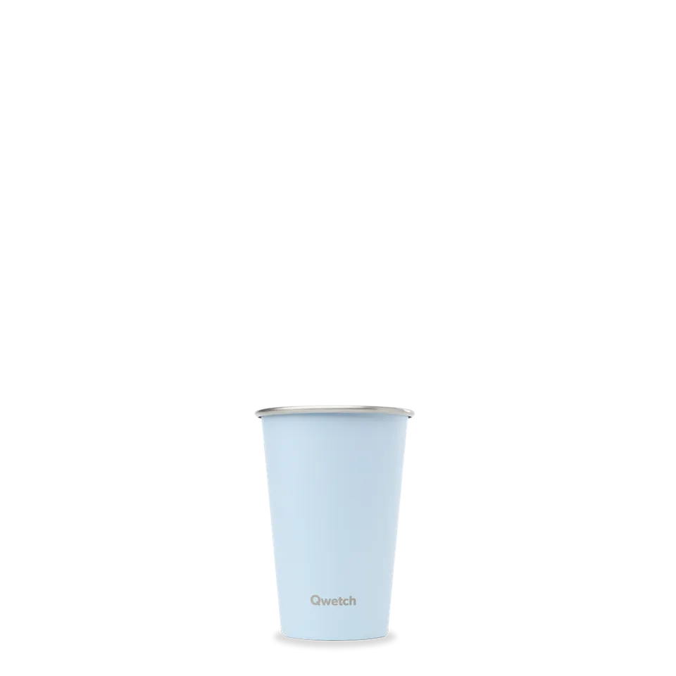 Qwetch Gobelet One kelímek 300 ml pastel modrá