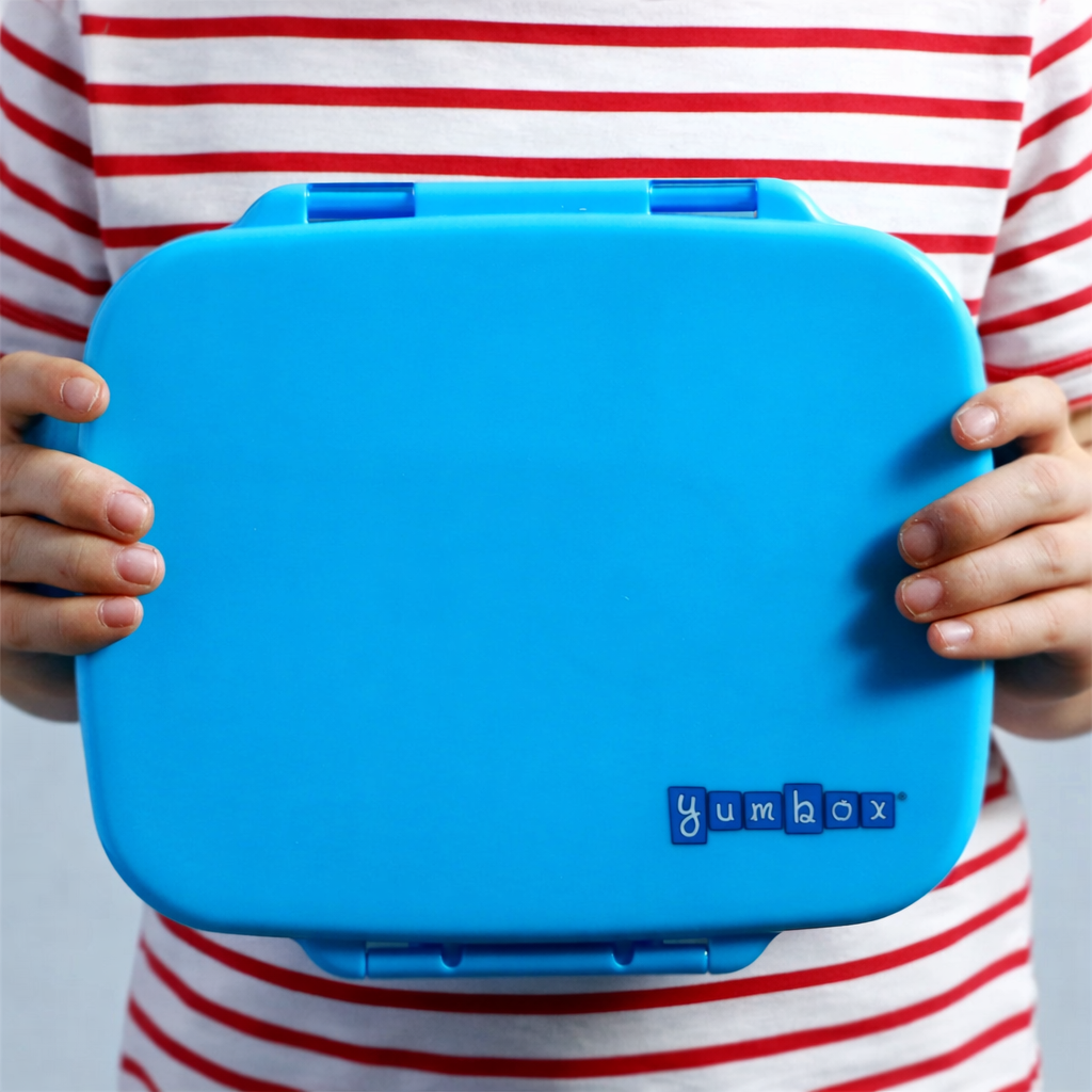 Yumbox Go Large svačinový box 5 přihrádek Miami Blue