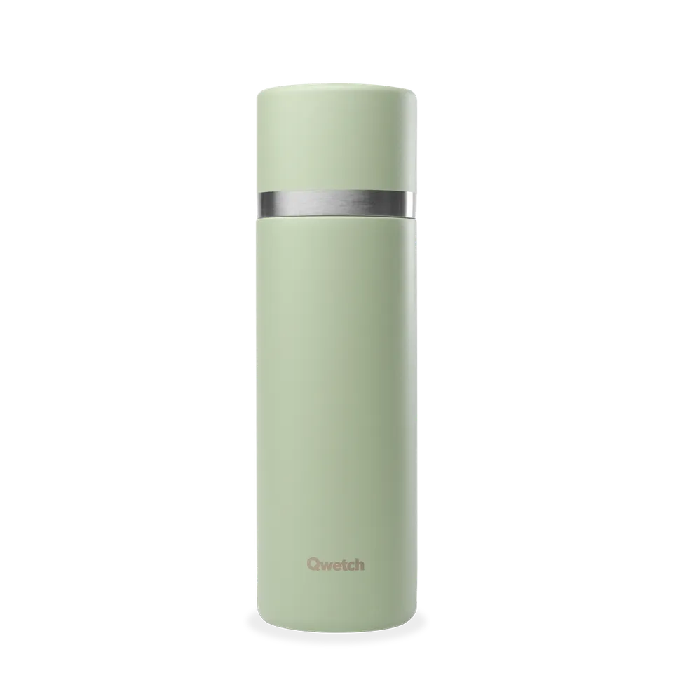 Qwetch Thermo termoska 750 ml lipová zelená nerez