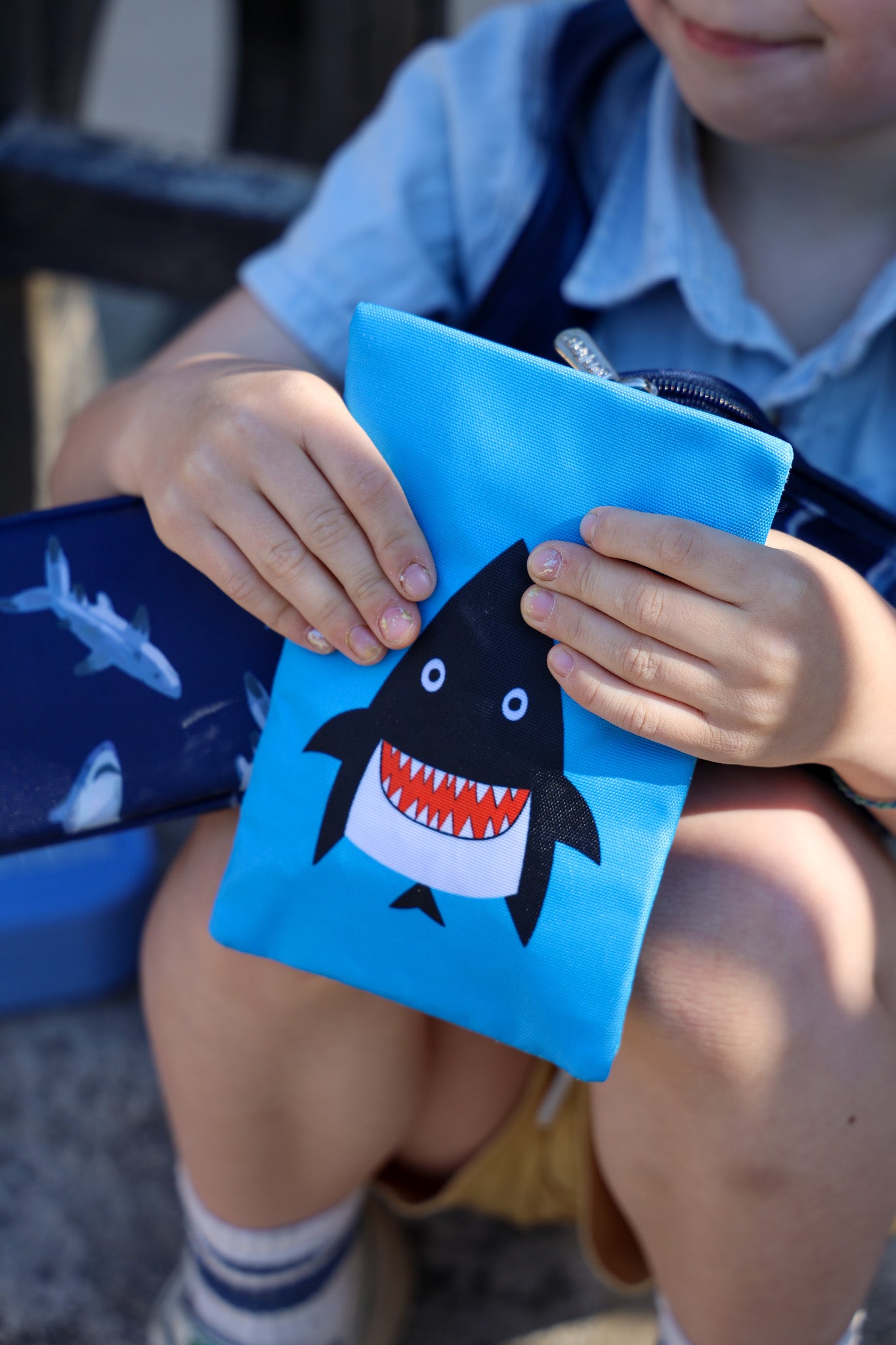 Yumbox No-Sweat chladicí vložky 2ks Monster Shark gelové