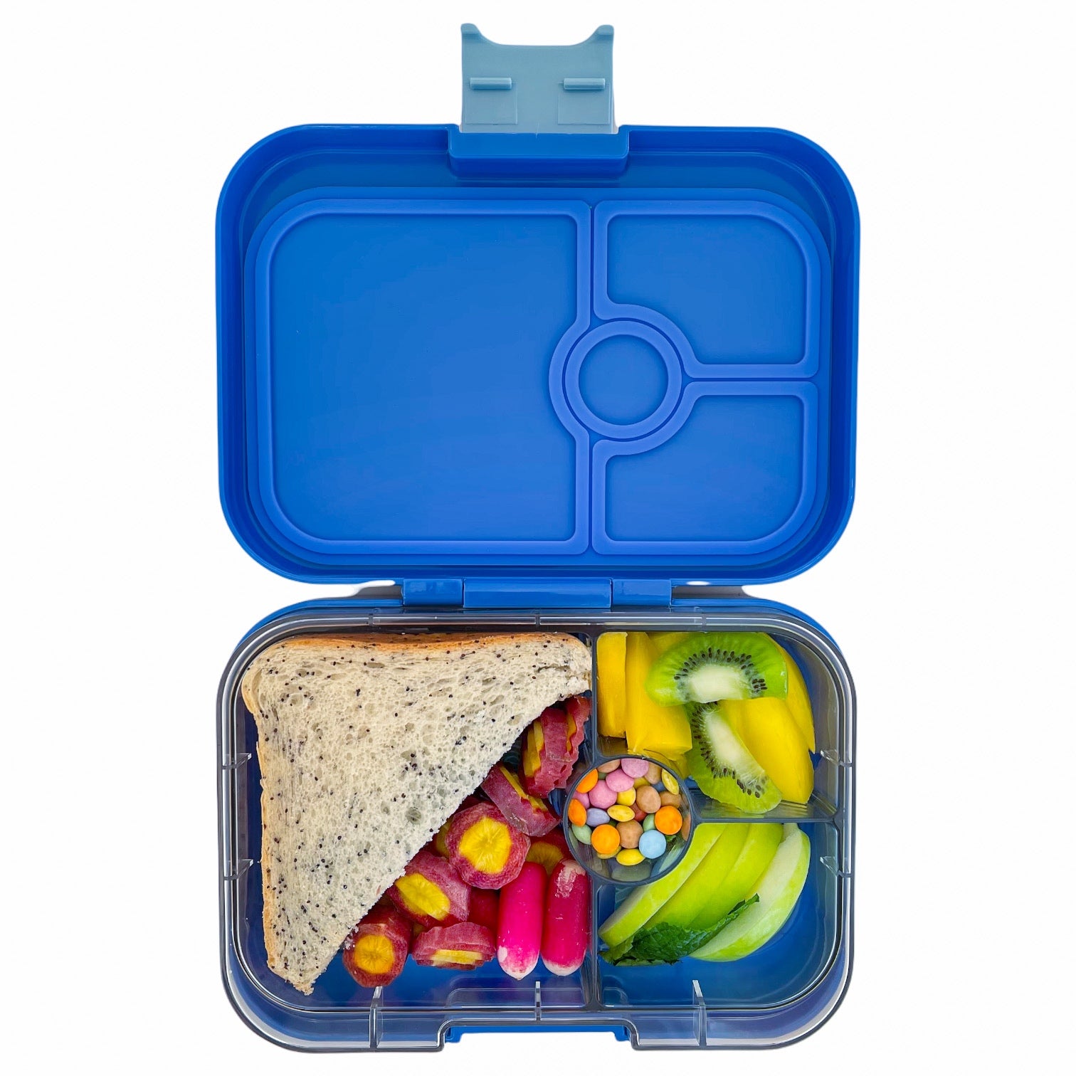 Yumbox Tapas Large svačinobox 4 přihrádky True Blue nepropustný