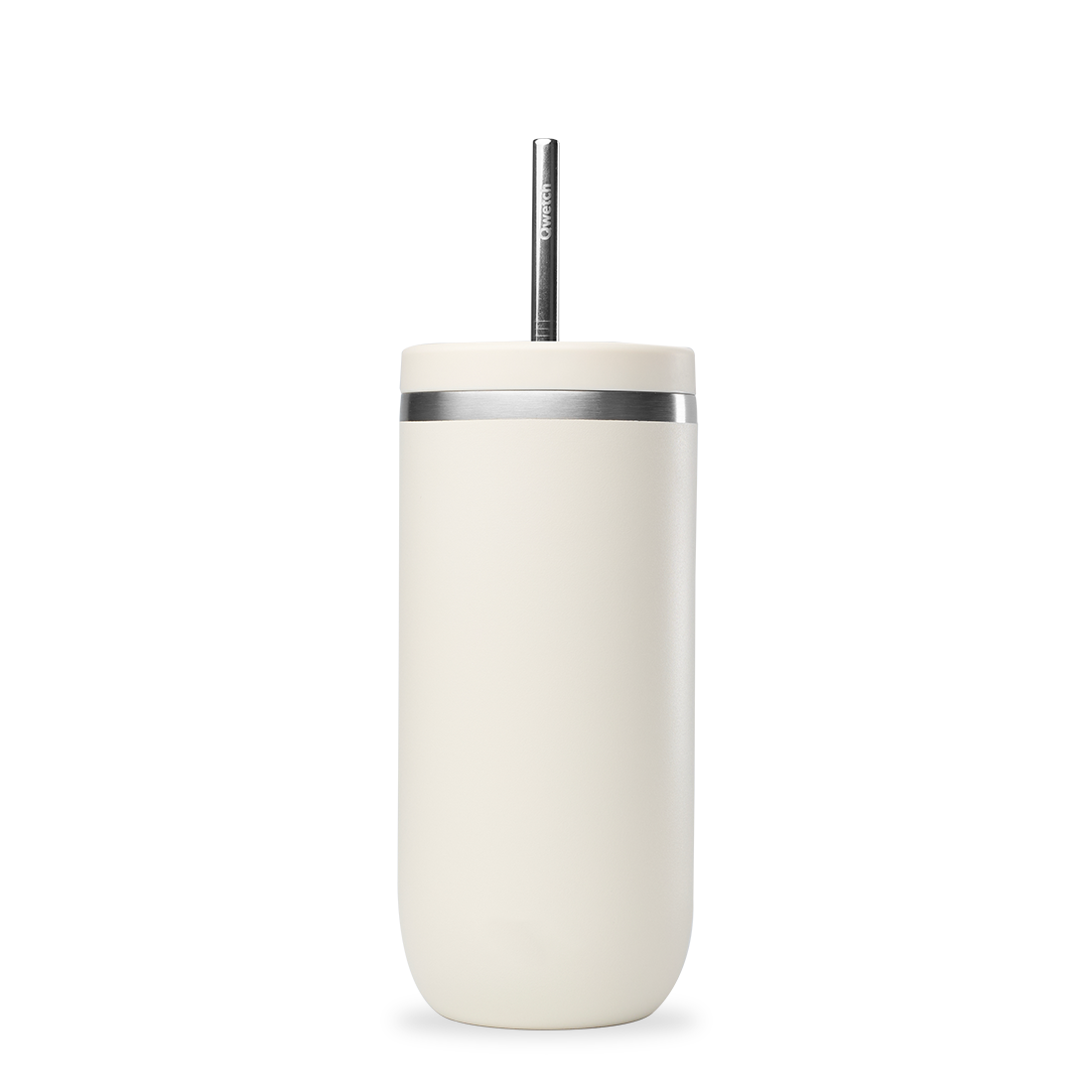Qwetch Cold Cup termohrnek 470 ml matt sable s brčkem
