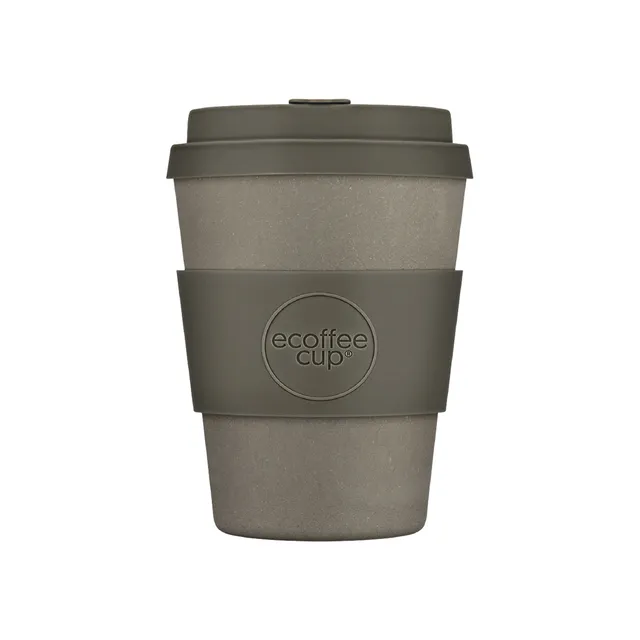Ecoffee Cup Molto Grigio kelímek na kávu PLA