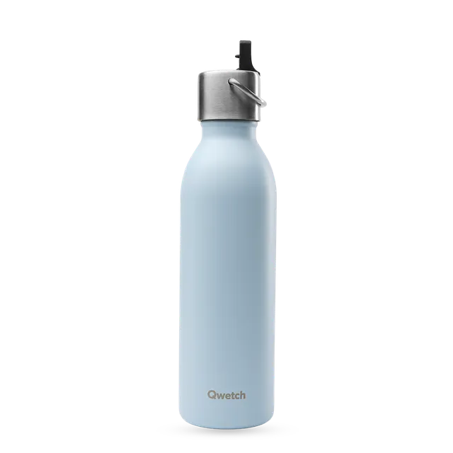 Qwetch Active Pastel Bleu termoláhev 600 ml