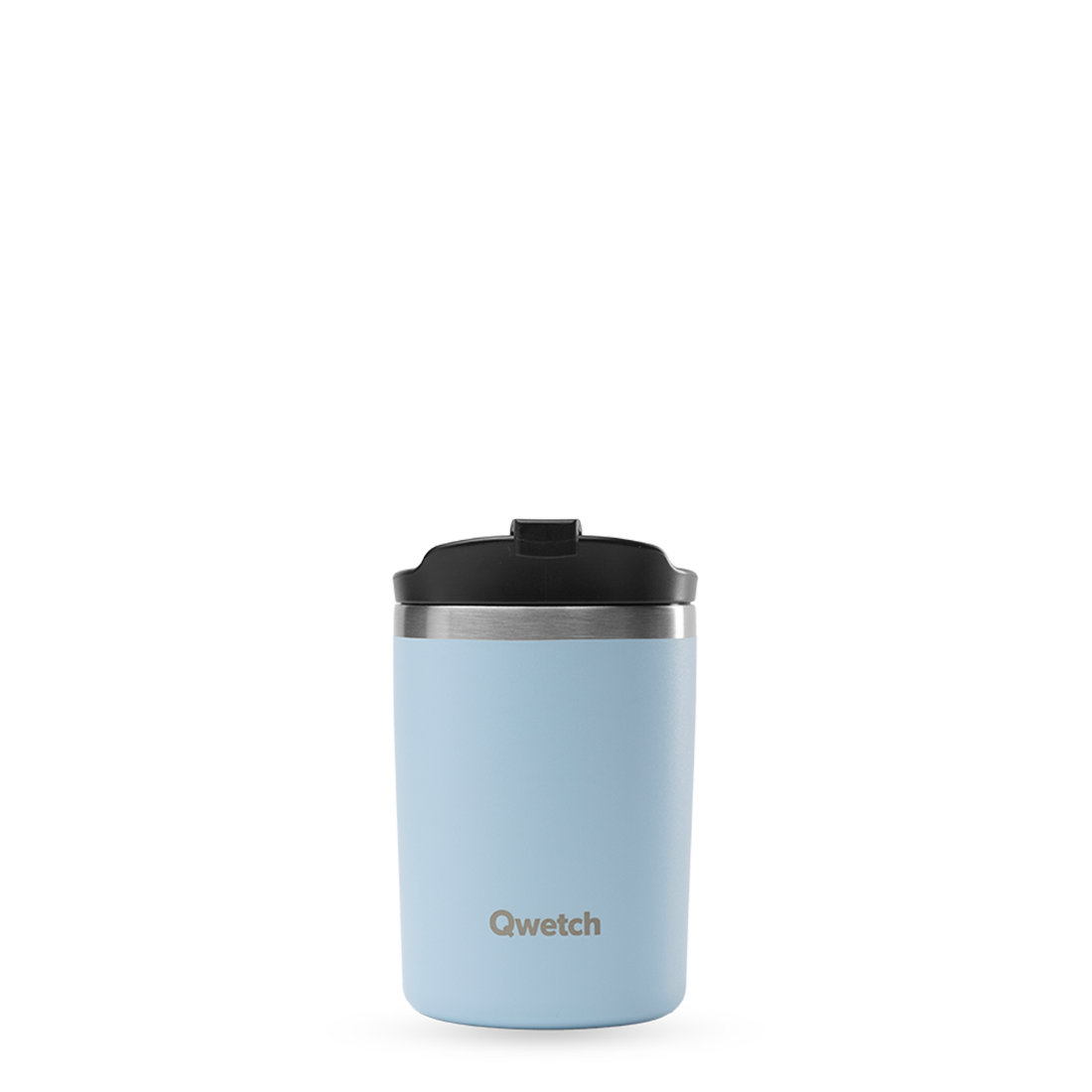 Qwetch Travel Mug termohrnek Pastel Bleu 350 ml nerez