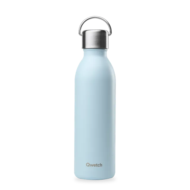 Qwetch Active Pastel Bleu termoláhev 350 ml nerez