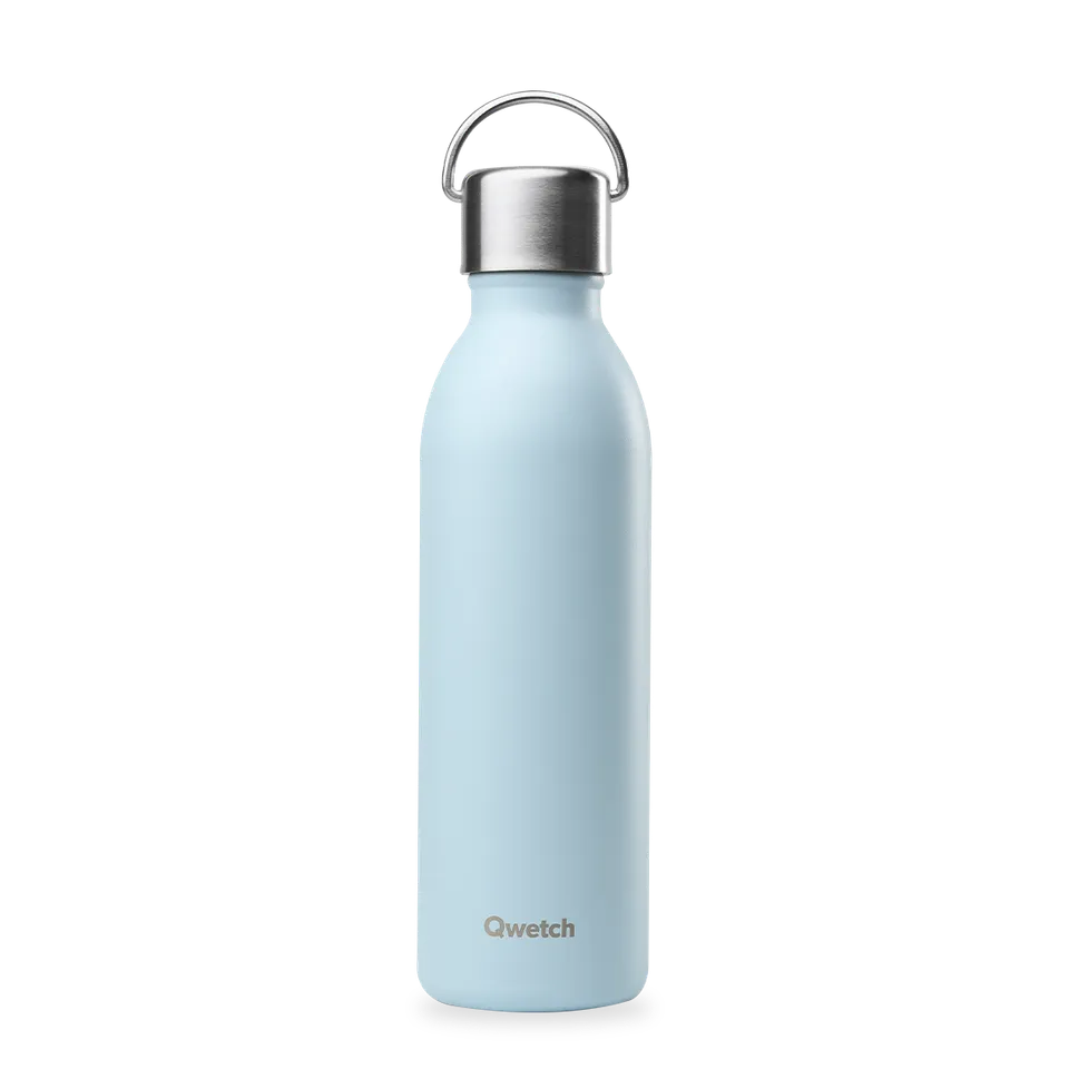 Qwetch Active Pastel Bleu termoláhev 350 ml nerez