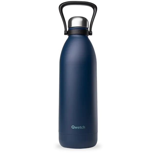 Qwetch Titan Matt Bleu Nuit termoláhev 1,5 l nerez