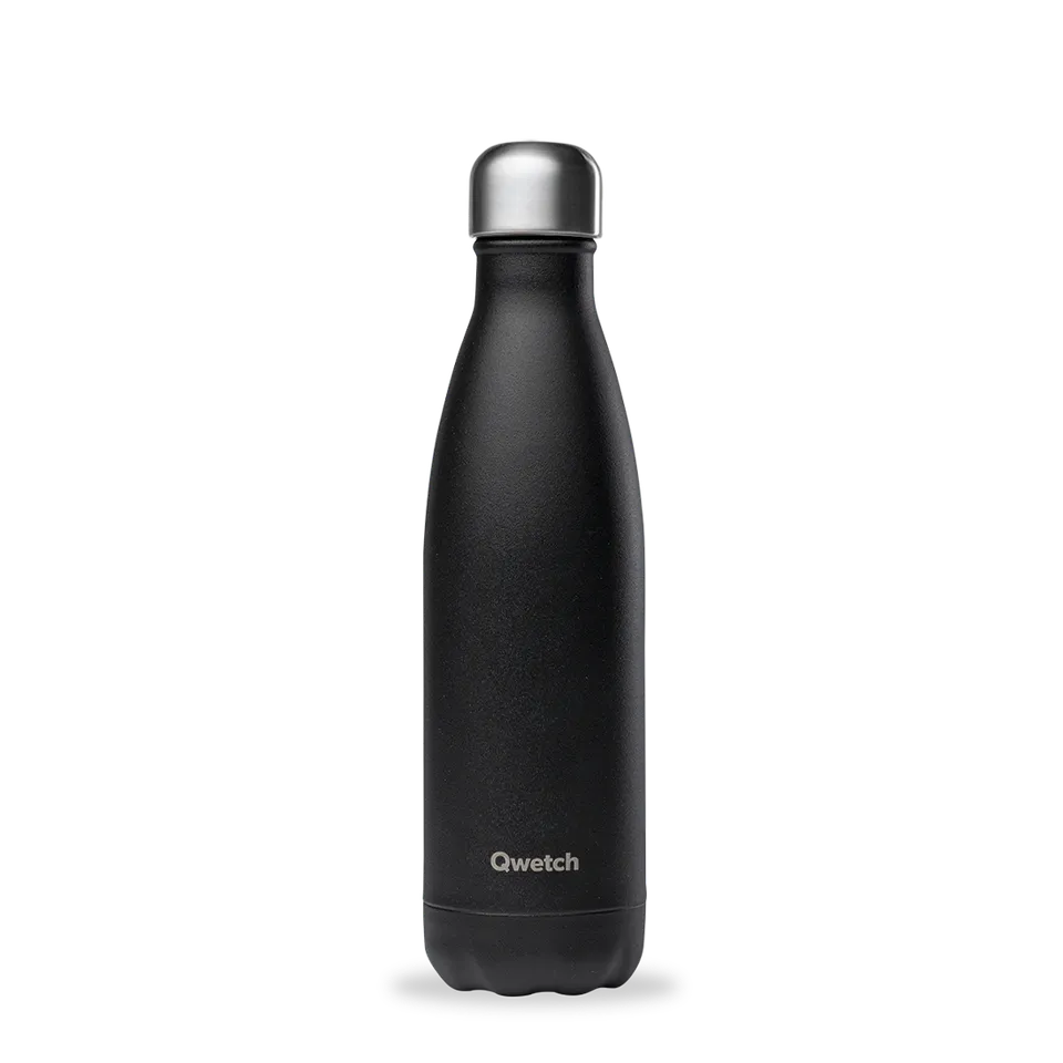 Qwetch Originals Matt Noir termoláhev 500 ml černá nerez