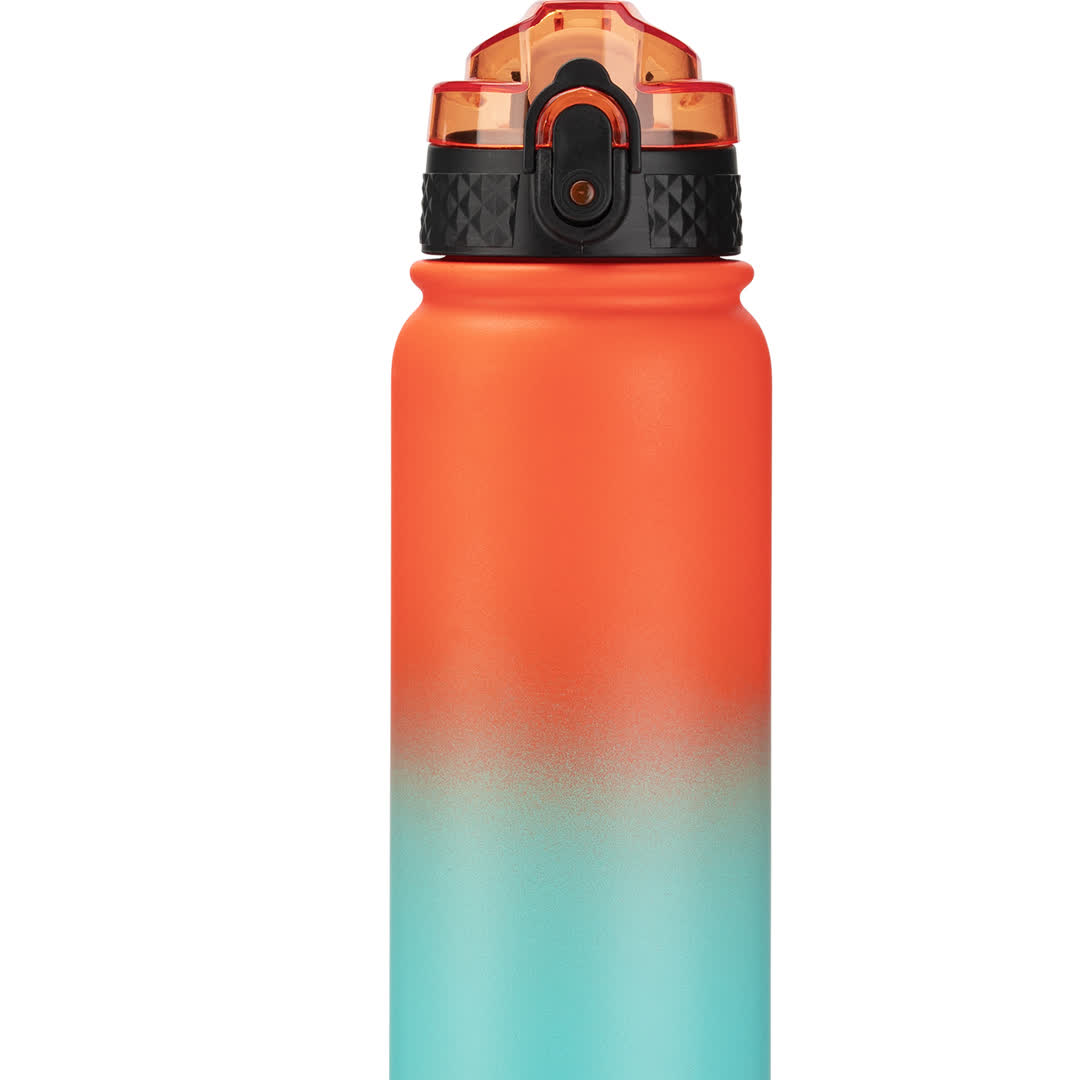 OLDLEY Triple Lid termoska 20oz oranžovo-zelená 591 ml