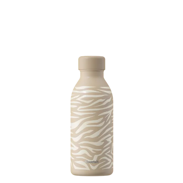 Qwetch Icon termo láhev 500 ml Wild Zebra nerez