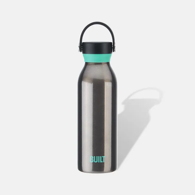 BUILT New York Cascade láhev 532 ml Graphite nerezová