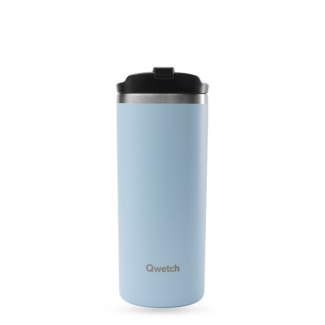 Qwetch Travel Mug termohrnek Pastel Bleu 350 ml nerez