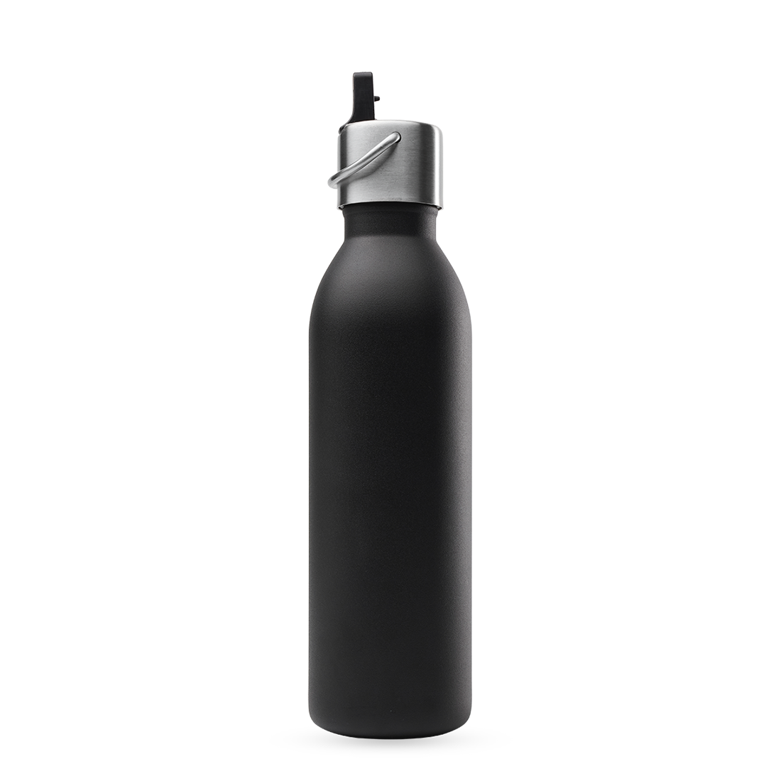 Qwetch Active Matt Noir termo láhev 600 ml sportovní