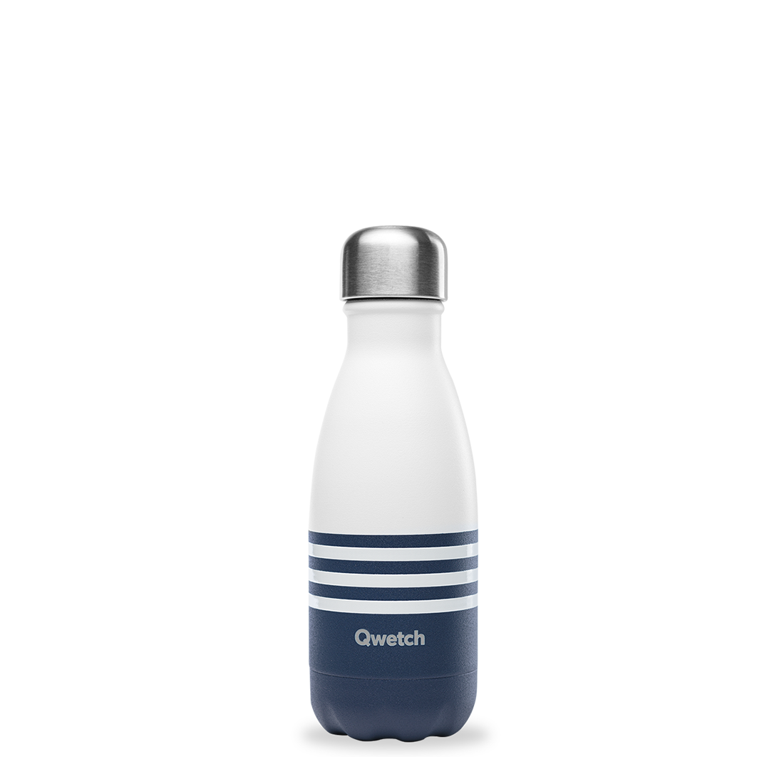 Qwetch Originals Marinière Bleu termo láhev 500 ml nerez