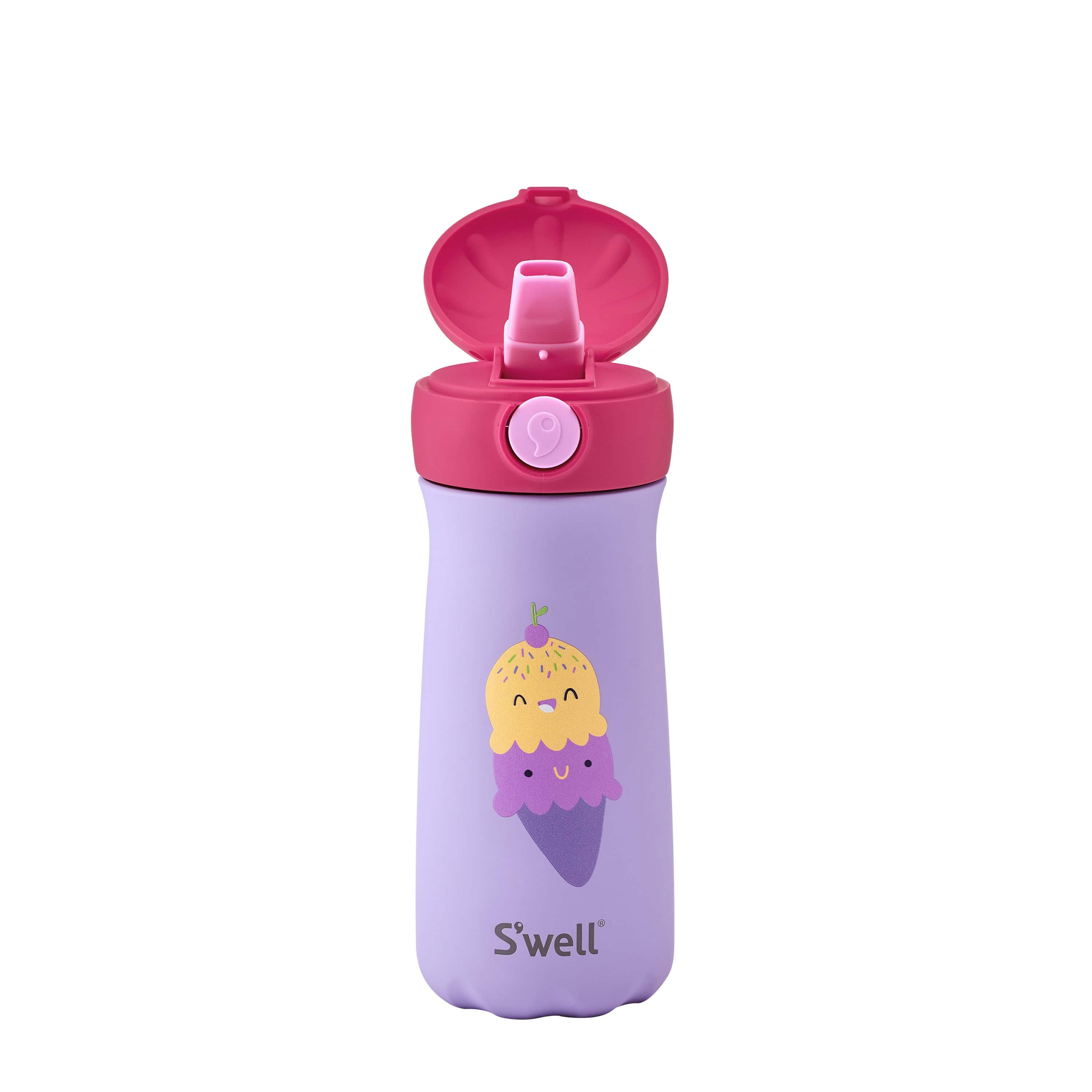 S'well Pop Top Traveler cestovní láhev 414 ml s brčkem