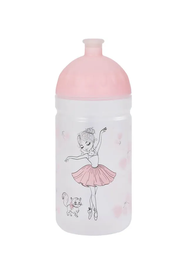 Coolbox Zdravá lahev Balerína 0,5 l se zátkou bez BPA