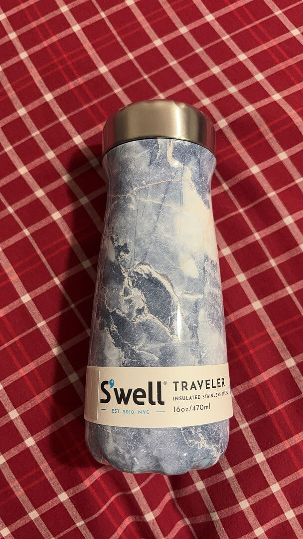 S'well Traveler 16oz termo hrnek Onyx 473 ml na cesty
