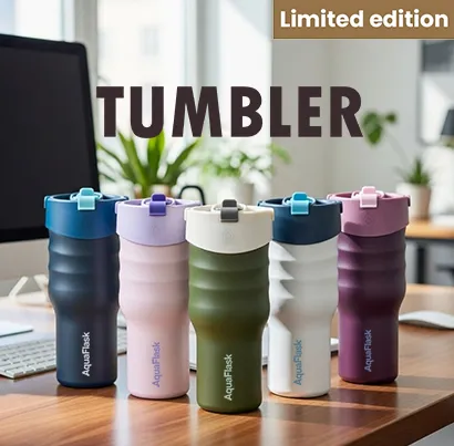 Aquaflask Tumbler L termo hrnek 887 ml s brčkem