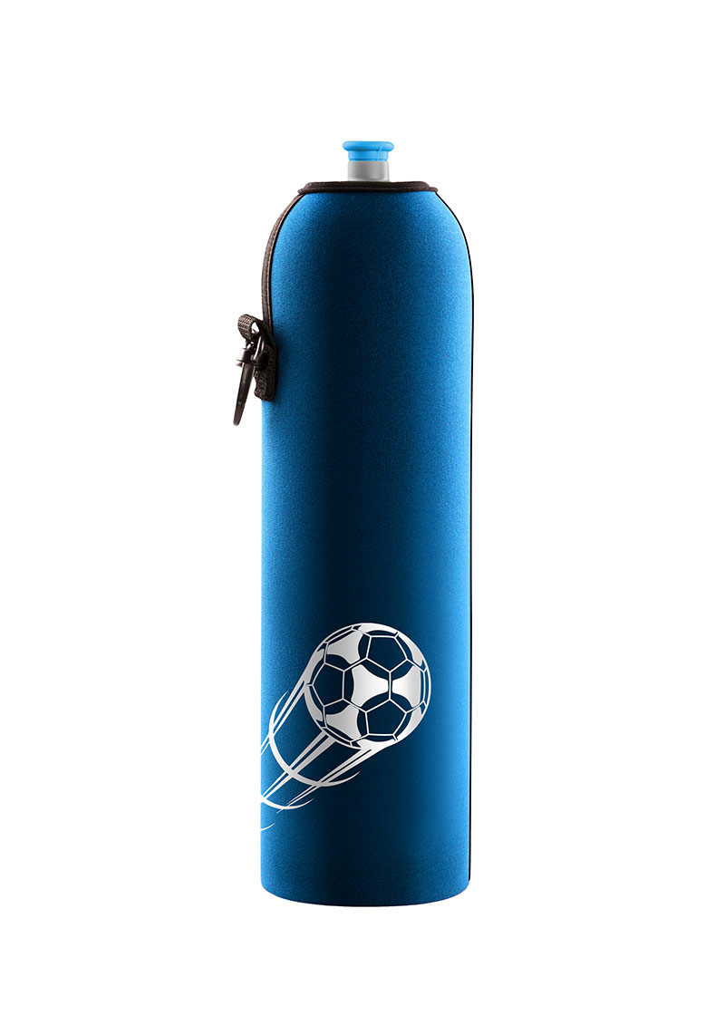 Coolbox termoobal na lahev 1,0l Fotbal neoprenový