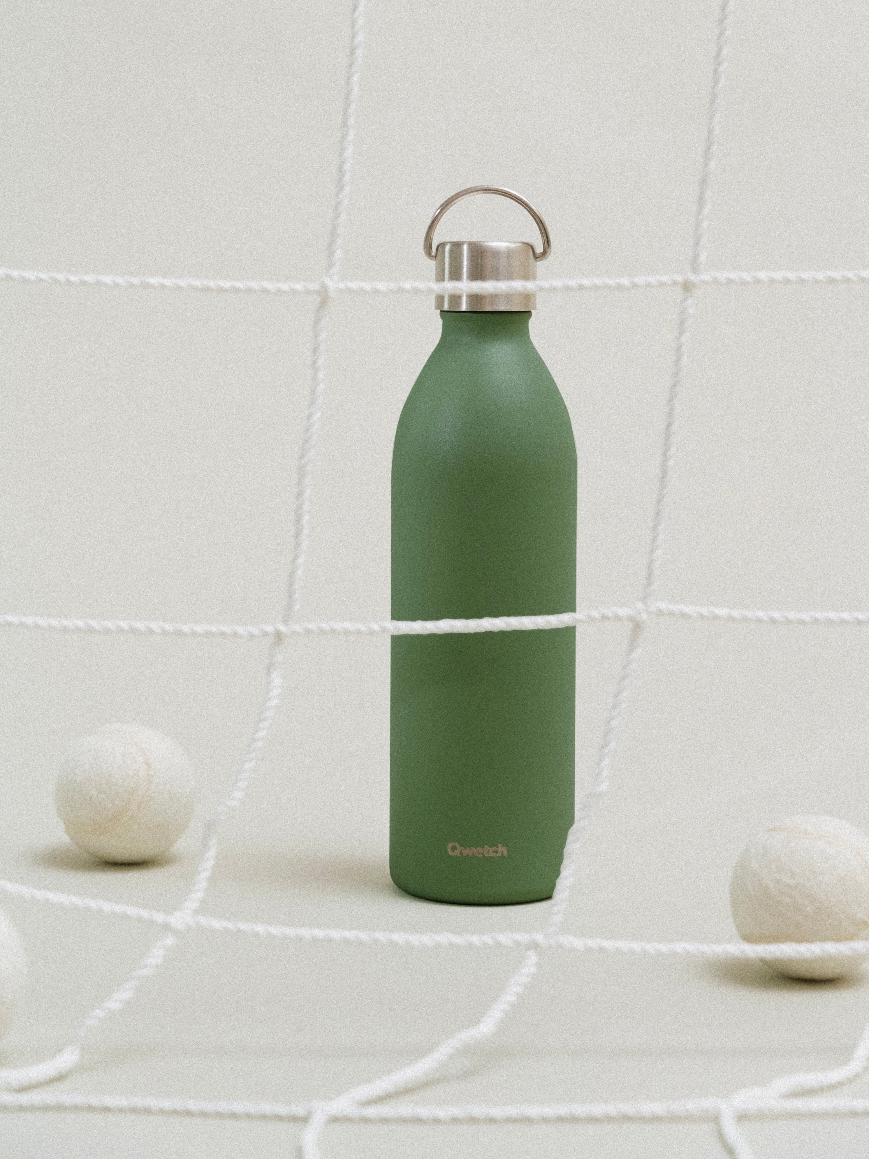 Qwetch Active Matt Kaki termoska 350 ml nerez