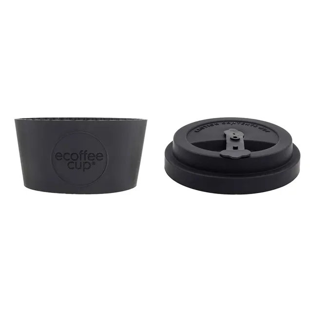Ecoffee Cup Meridian Gate víčko a manžeta 8 oz