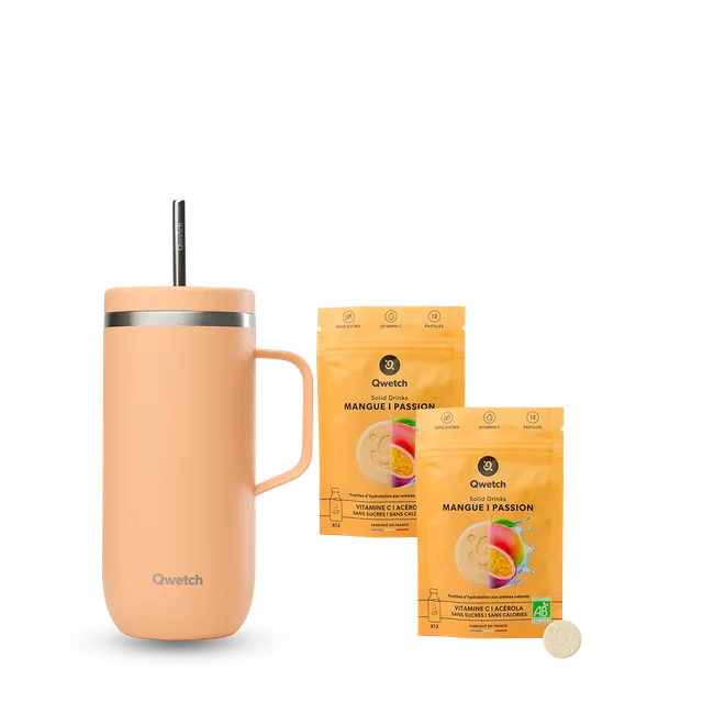 Qwetch Cold Cup Abricot termohrnek sada Mango Passion