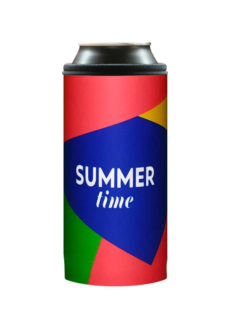 coolbox Summer Time termoobal na plechovku 0,5 l neopren
