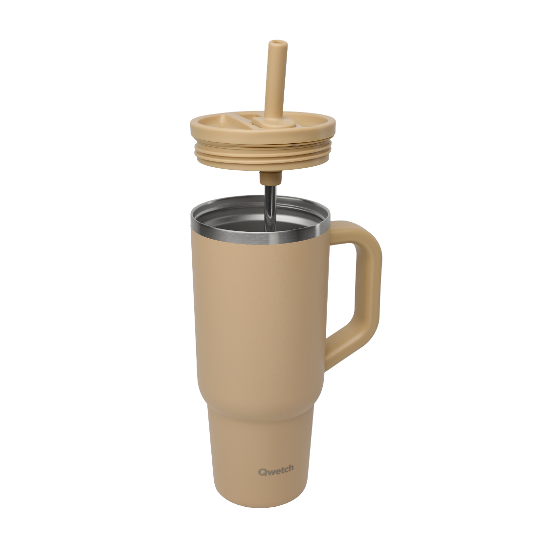Qwetch Travel Cup Matt Lin termohrnek 900 ml s brčkem