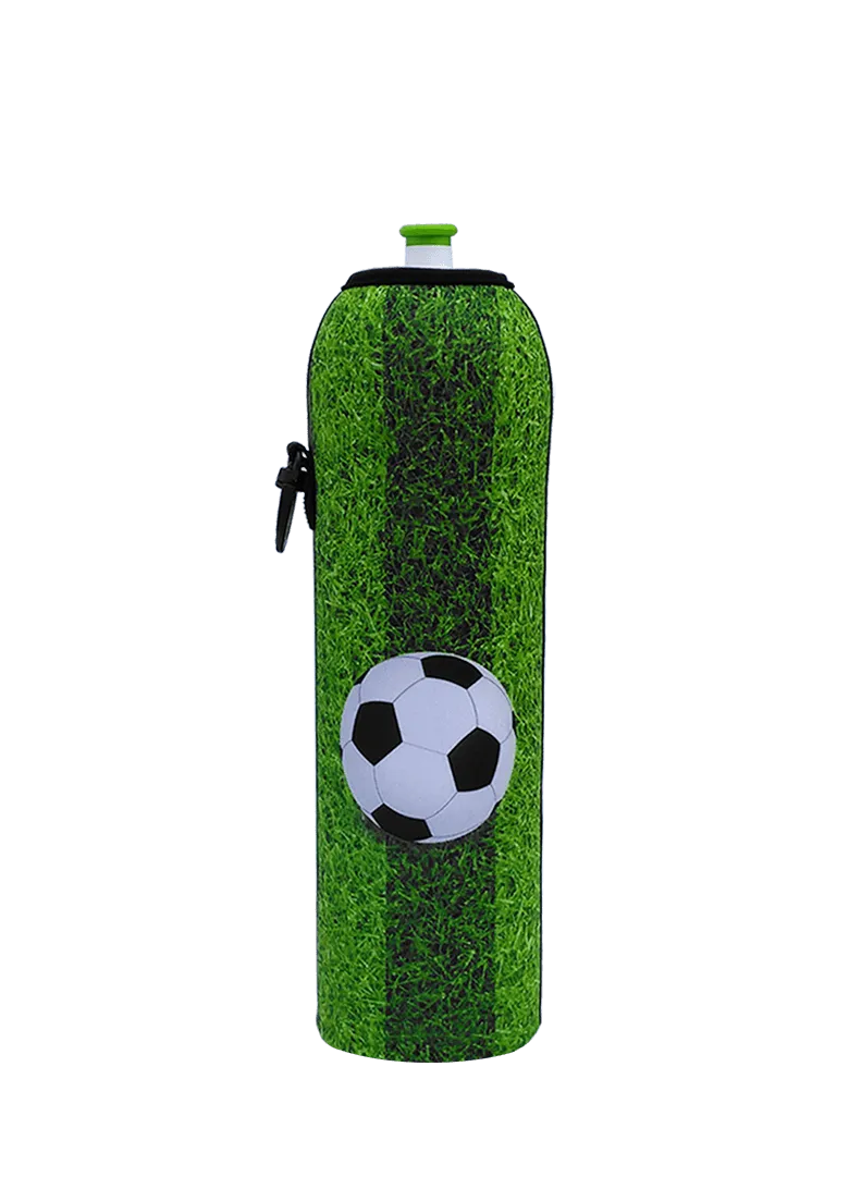 coolbox Fotbalové hřiště termoobal na lahev 1,0 l neopren