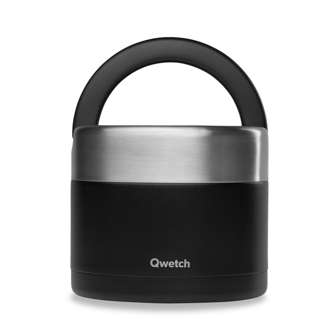 Qwetch Poignée Matt Noir termo box 650 ml černý