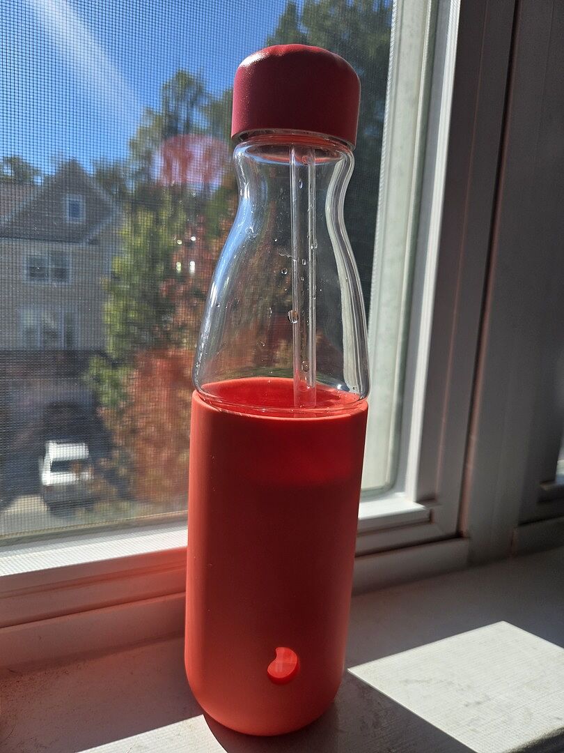 S'well Original Glass skleněná láhev 532 ml bez plastu