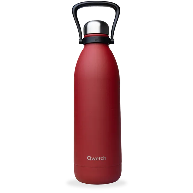 Qwetch Titan Granite Rouge termoláhev 1,5 l nerez