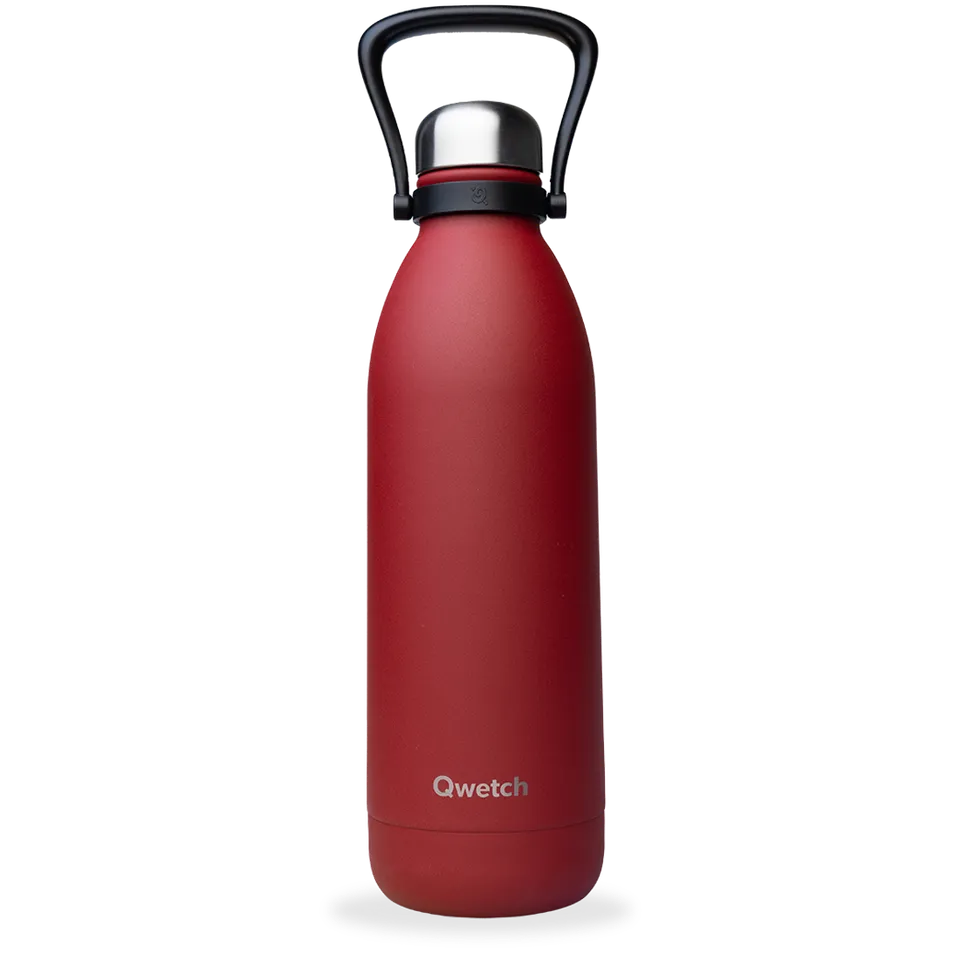 Qwetch Titan Granite Rouge termoláhev 1,5 l nerez