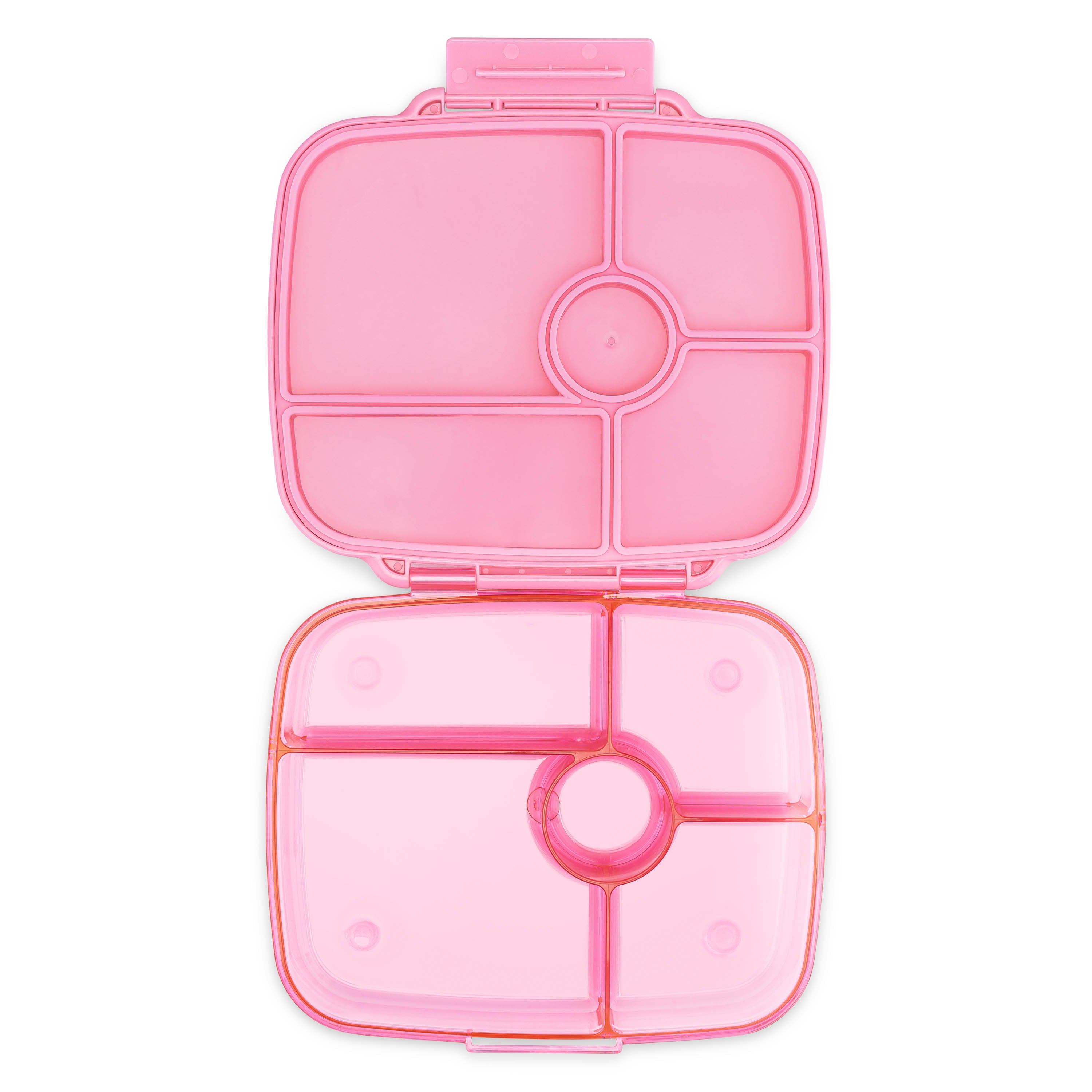Yumbox Go Large svačinový box 5 přihrádek Sydney Pink