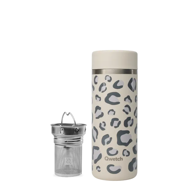 Qwetch Wild Sable termo konvička na čaj 400 ml nerez