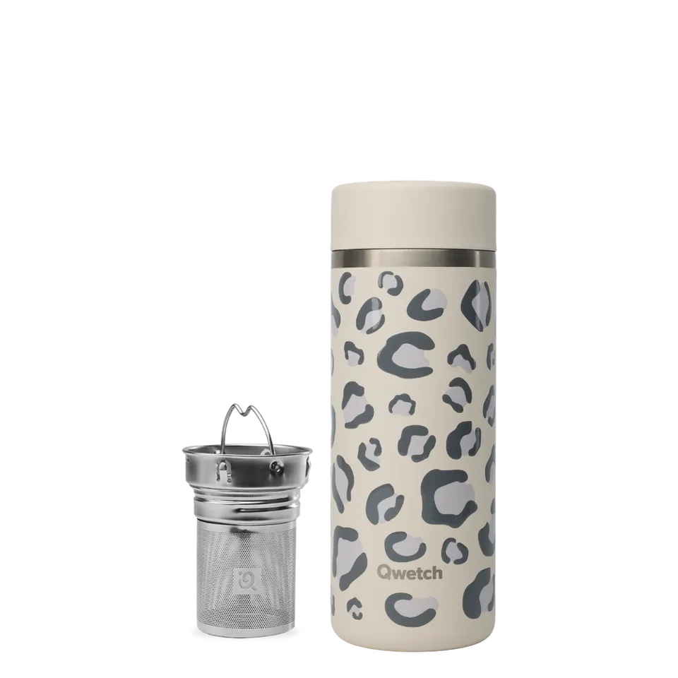 Qwetch Wild Sable termo konvička na čaj 400 ml nerez
