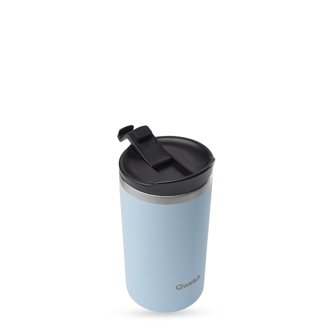 Qwetch Travel Mug termohrnek Pastel Bleu 350 ml nerez