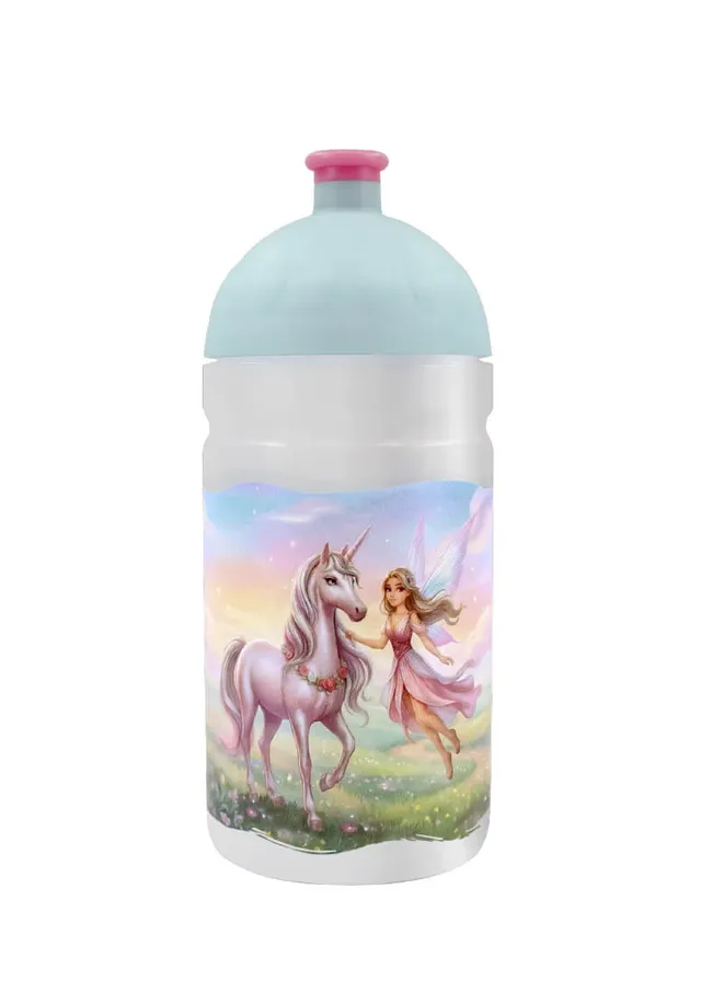 Coolbox Zdravá lahev Kouzelný jednorožec 0,5l se zátkou