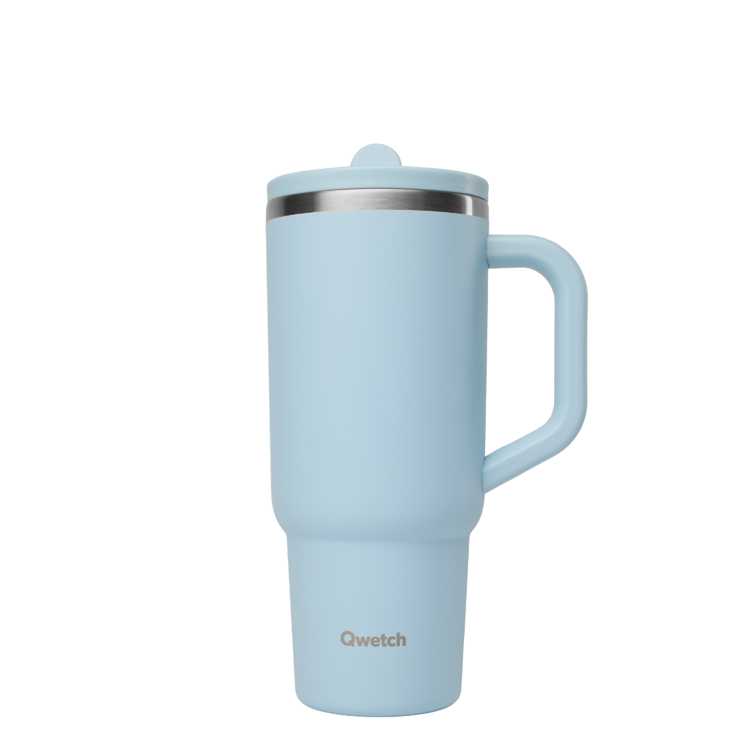 Qwetch Travel Cup termohrnek 900 ml modrý pastelový